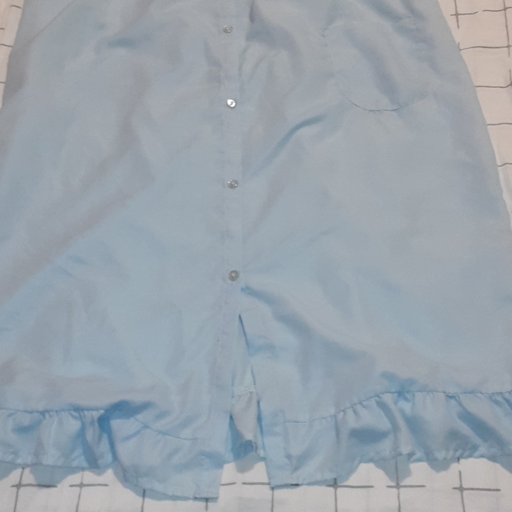 Jolie Nightgown Blue Size M EUC - Picture 3 of 8